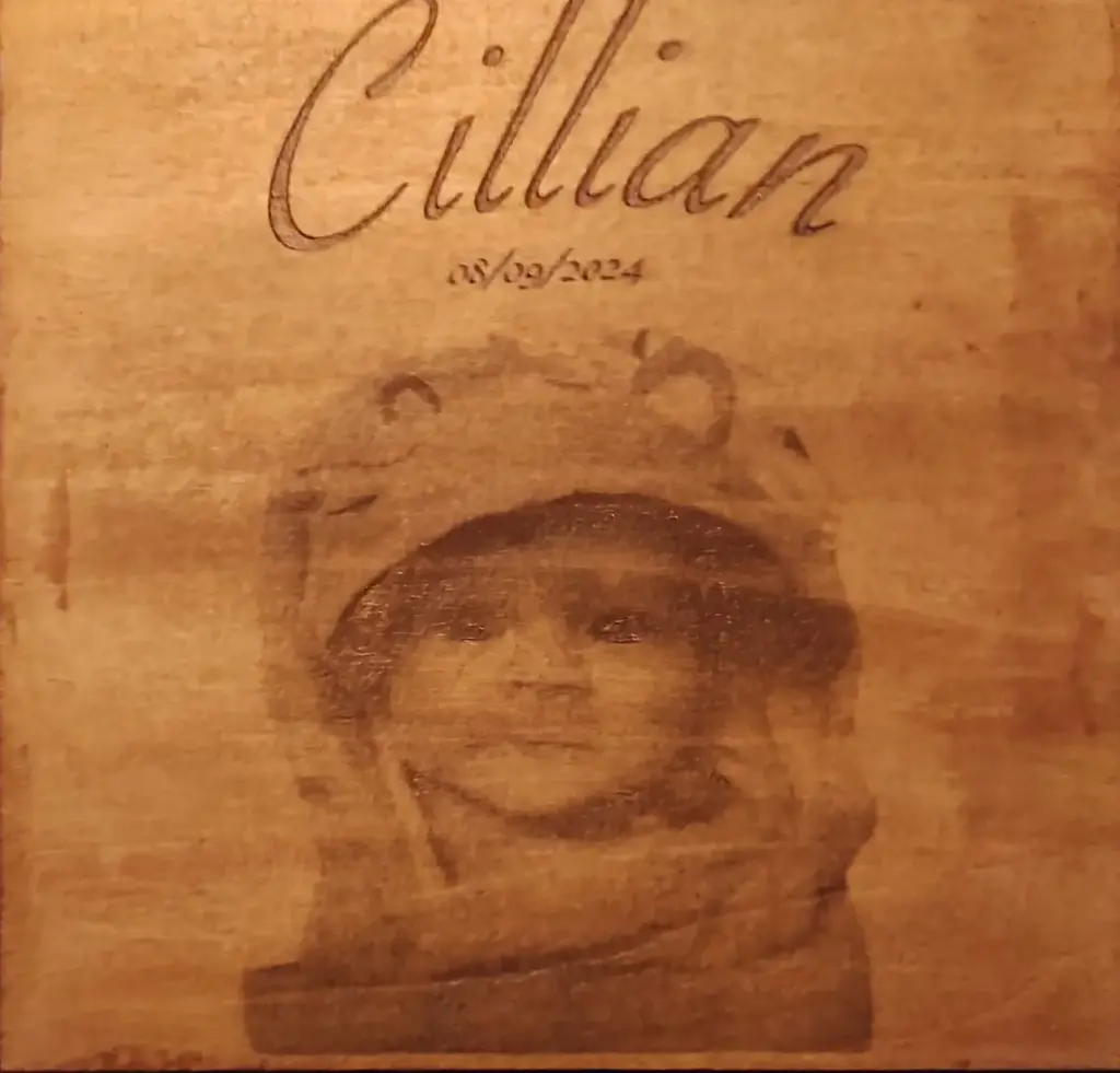 Personalised Wooden Engraving
