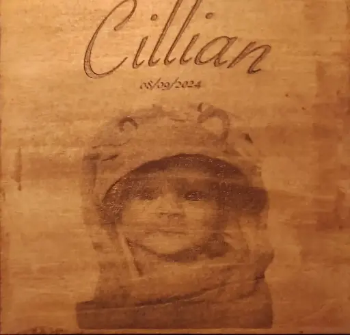Personalised Wooden Engraving